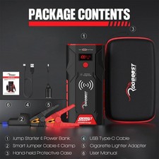 Rooboost 12v Portable Car Battery Jump Starter Power Bank  Booster RB-PRO1500 — image 10