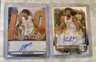 Tennessee Volunteers NATE AMENT JA’KOBI GILLESPIE AUTO Bowman Chrome 1st RC Lot