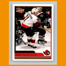 Daniel Alfredsson /99 #229 2003 Pacific Complete Red Ottawa Senators Hockey Card