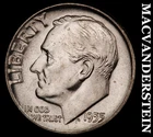 1955 Roosevelt Dime- Silver Choice Gem Brilliant Uncirculated Luster #i5647
