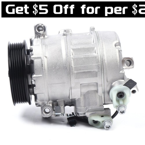 A/C Air Compressor W/ Clutch For 06-13 BMW 325i 328i xDrive 330i 528i 525i 530i - Picture 3 of 8