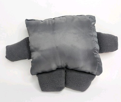 Vintage Kissen Monster Roboter Reißverschluss Mund Markenlos Mehrfarbig 10x8 Retro - Bild 5 von 5