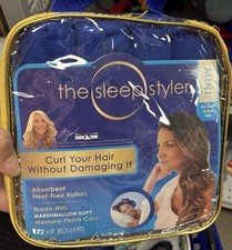 Brand New The Sleep Styler Mini Hair Rollers 12 3inch As Seen On TV No heat