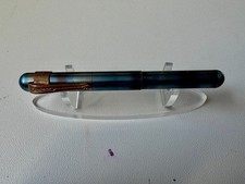 Kaweco Supra Fireblue F&uuml;llfederhalter Stahl EF-Feder Clip