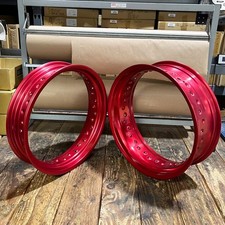 Behr German Supermoto Rim Set 16.5x3.50 17x5.50 36h Ktm Husqvarna Gasgas Behr German Supermoto Rim Set 16.5x3.50 17x5.50 36h Ktm Husqvarna Gasgas
