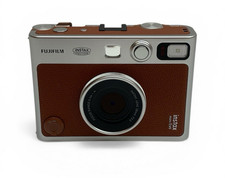Fujifilm Instax Mini EVO Hybrid Instant Camera Built-in Selfie Mirror Brown