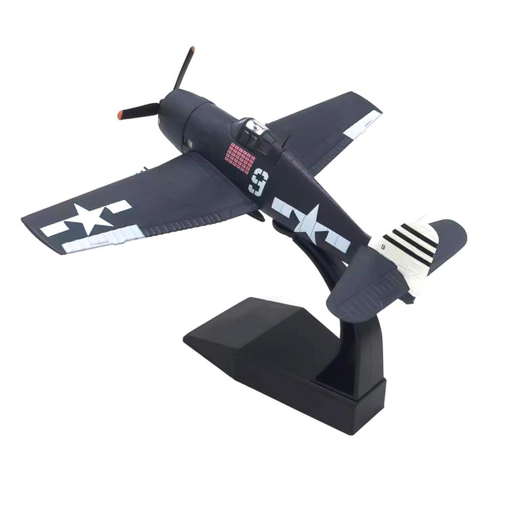 1:72 WWII U.S. F6F Hellcat Shipboard Fighter Alloy Aircraft Model