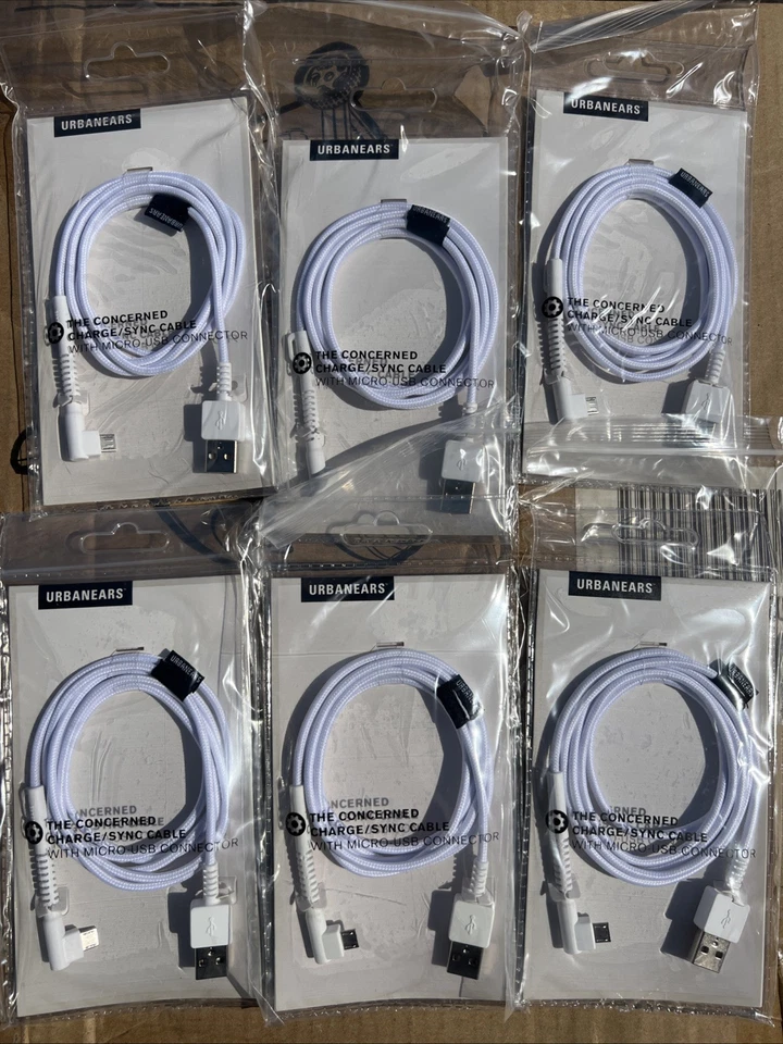 URBANEARS Micro USB Charge Sync Cable NOOK COLOR & Android BOX OF 90 PIECES - Image 2 of 4