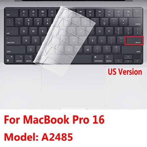 Film Skin Keyboard Cover For MacBook Pro 14 16 inch M1 Max 2021 A2442 A2485 - Bild 13 von 13