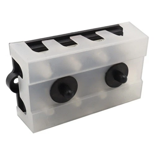 Double Row Bus Bar Marine Battery Connector Boat Wiring ABS Zinc Alloy Copper