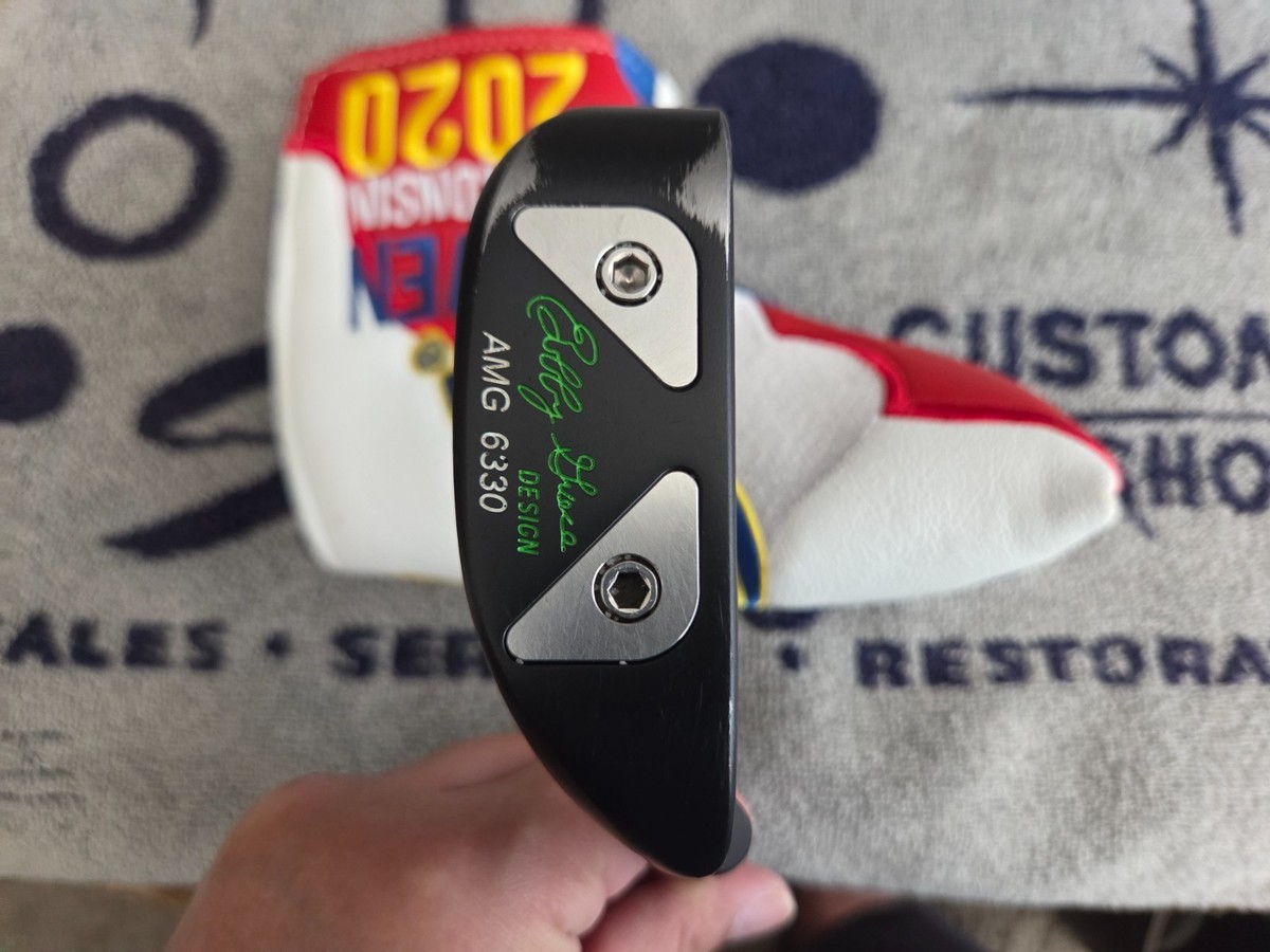 Rare Macgregor Bobby Grace AMG 6330 Blade Black Putter 36