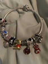 Pandora 7.1 inch Sterling Silver Womens Brace...