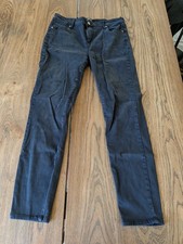 Buffalo David Bitton Women's Dark Blue/Black Mid Rise Stretch Skinny Jeans Sz 10