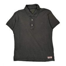 True Religion Polo Shirt - Small Gray Cotton