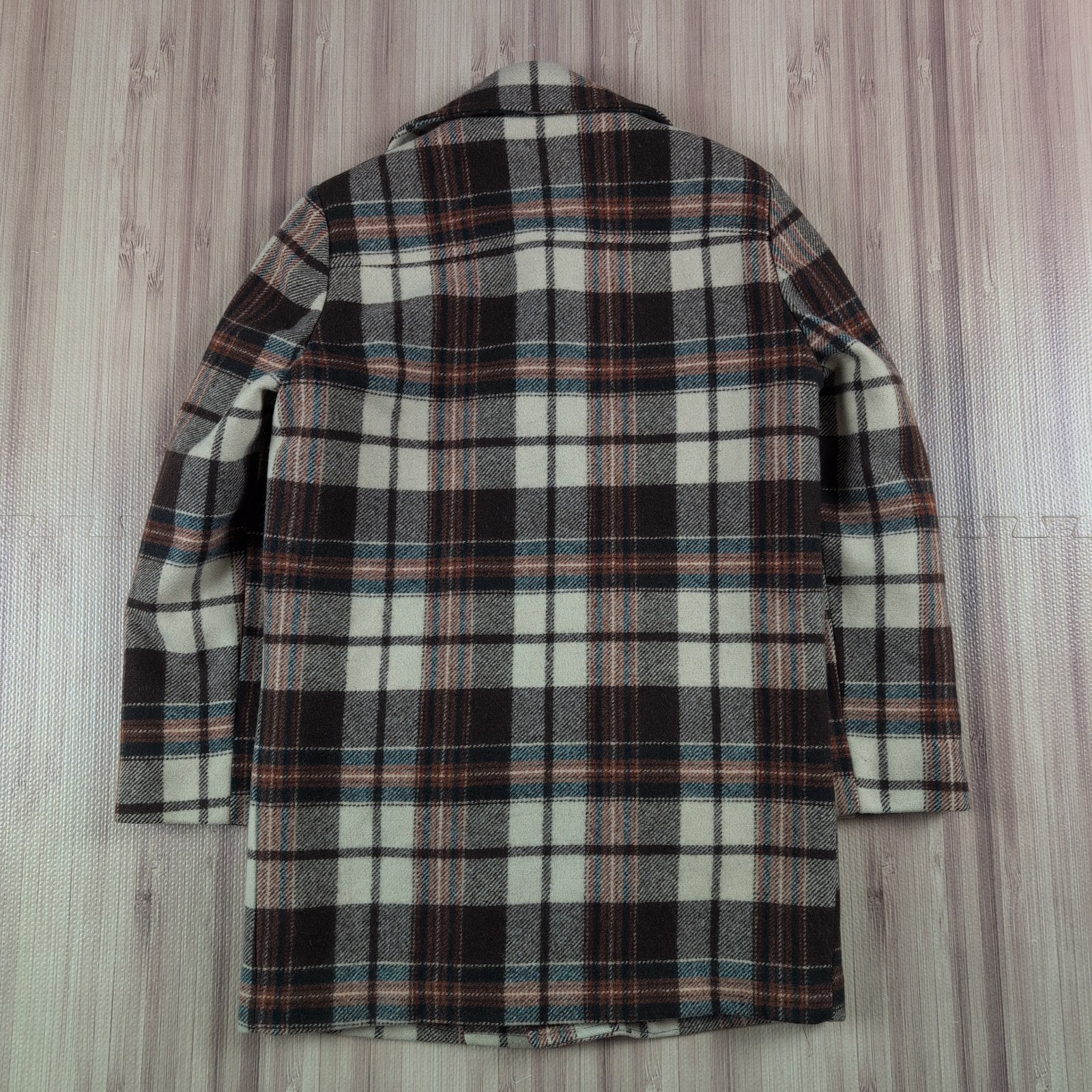 Vintage Pendleton Wool Large Jacket Coat Plaid Qu… - image 2