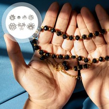 Bead Holder Flower Caps Toppers Spacer Beads for Jewelry Making