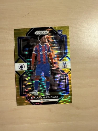 2022-23 Prizm Epl Malcolm Ebiowei Breakaway Rookie Gold Disco 9/10