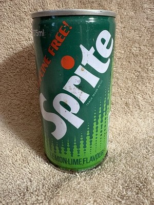 Vintage Sprite Can (Empty, Sealed)