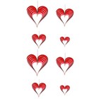 8 Pcs Hochzeitsfeier Deko Valentinstag- Hochzeitsfeierdekoration