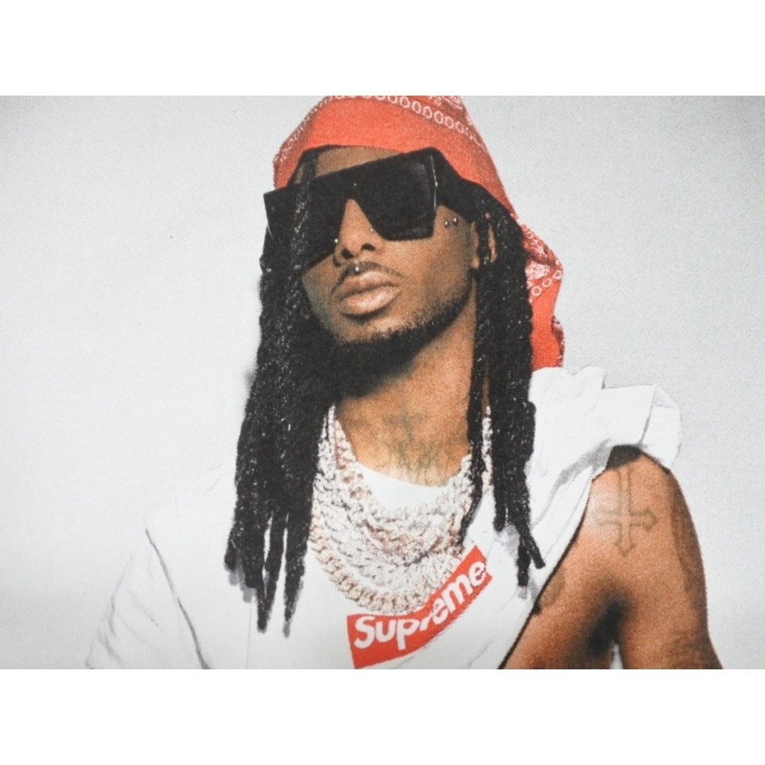 New  Supreme Playboi Carti PHOTO TEE Short Sleeve T-shirt Yellow Size M FW25T50 thumbnail 6