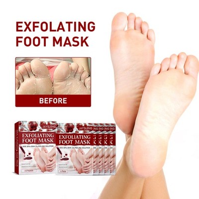 Foot Peel Mask Exfoliating Foot Mask Dead Skin Removal Hydrating Soft Feet