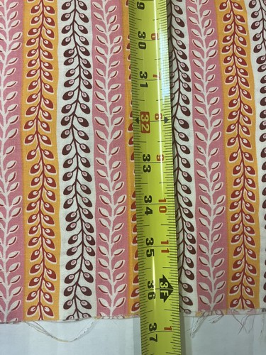 Free Spirit Flea Market Fancy Striped Leaves Vine Fabric 1 Yard Denyse Schmidt - Picture 12 of 12