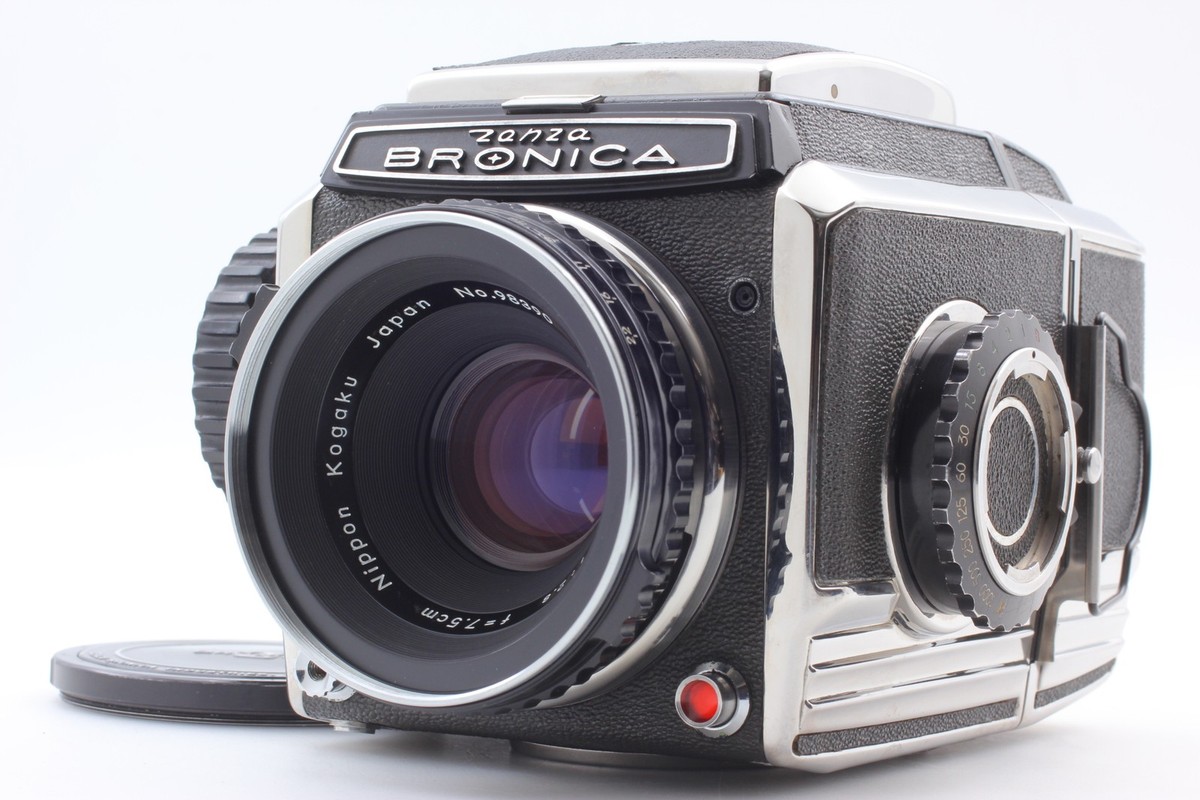 フィルムカメラ Zenza Bronica S 75mmF2.8 First Model S [Near MINT] Zenza Bronica S Film Camera 75mm f