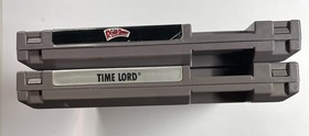 Lot of 2 Nintendo - Who Framed Roger Rabbit & Time Lord  NES Both Tested.