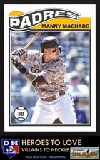 2021 Topps UK Edition 1978-79 Redux Manny Machado #SR-25 San Diego Padres