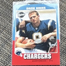 Upper Deck 2001 Vintage Drew Brees #251 Rookie Base Set San Diego Chargers