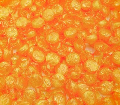 BUTTERSCOTCH Hard Candy Discs 5 lb   Bulk Bag, Individually Wrapped, Sweet Go...