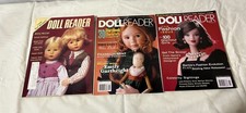 Vintage Doll Reader Magazines Lot of 3 Dec 98/Jan 99, Aug 99, Nov 99