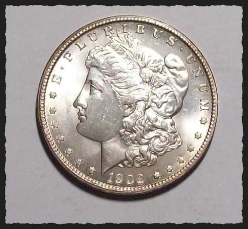 1902-O MORGAN DOLLAR  Lustrous  Choice BU  #31C72  .900 FINE SILVER COIN