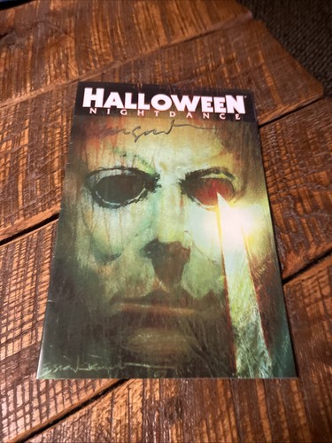 HALLOWEEN: NIGHTDANCE #1B Michael Myers (2008) DDP Horror Auto Bill Sienkiewicz - Picture 1 of 24