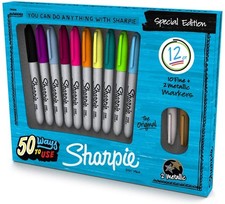 Special Edition 12 Piece Permanent Marker Pack 1909896