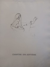 Original Firmado Leonor FINI Grabado 1972 Portafolio Monsieur Venus 16x20