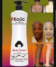 Kojic Skin Brightening Body Lotion Hydrating Whitening Cream, 500ml [USA Stock]
