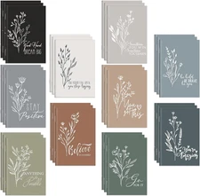 30 Pcs Christmas Employee Appreciation Gifts Bulk Mini Motivational Notebook Sma