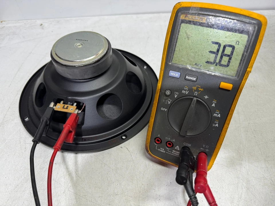 1 x 03201394 8" 4 ohmios Woofer para adaptarse a Altavoz Dual CLX 9250 Foto 4 de 4