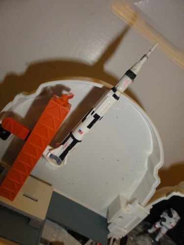 Miniatura NASA Stazione Spaziale Elmetto Astronauta Playset -RARO- National Geographic - Foto 7 di 13