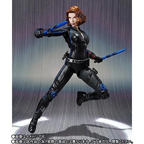 Figura Bandai Japón S.H.Figuarts Viuda Negra Vengadores Era de Ultrón
