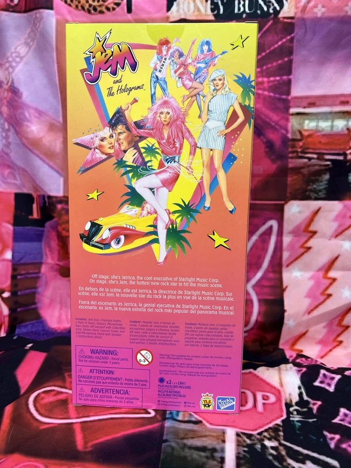 Muñeca Jem and the Holograms 2025 40 aniversario EN MANO Foto 2 de 4
