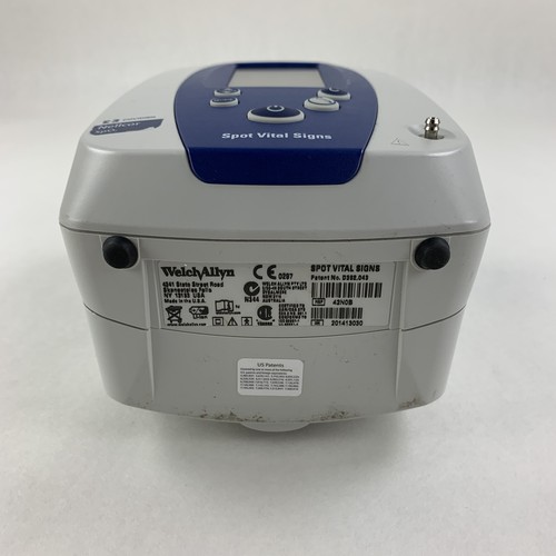 Welch Allyn 42N0B Spots Vital Signs Monitor Powers On C13 Code - Picture 10 of 11