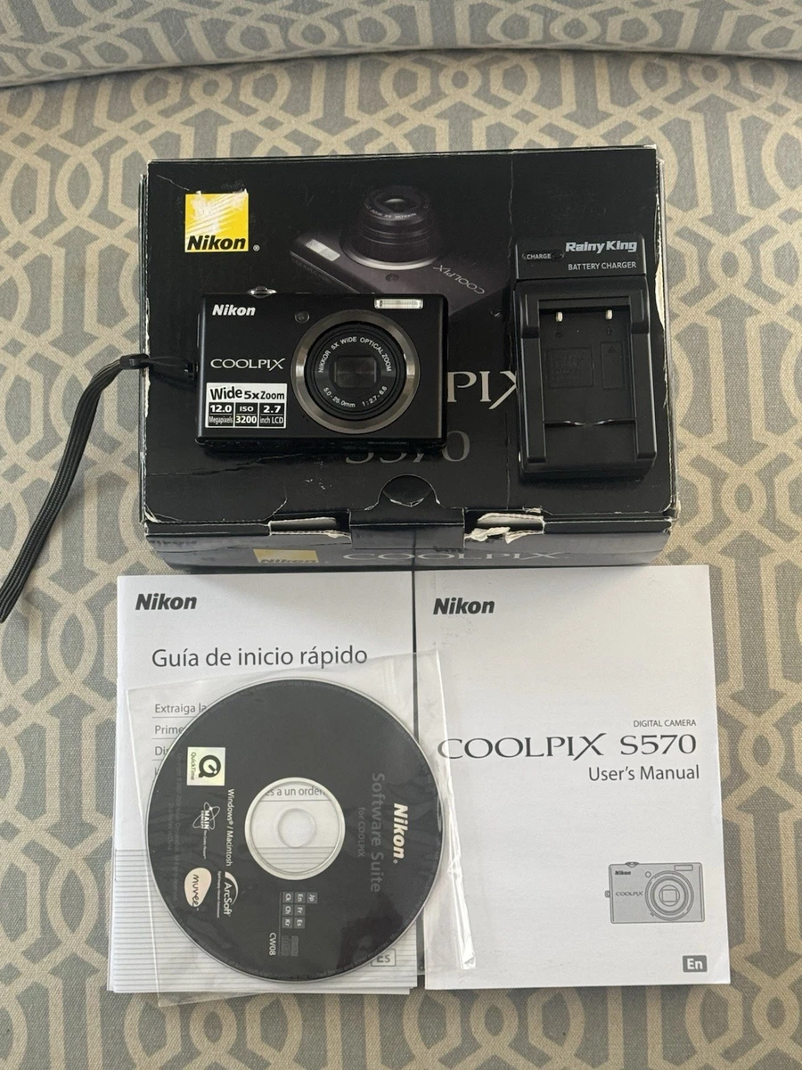 Nikon Coolpix S570 Digital Cameras for Sale | Shop New & Used