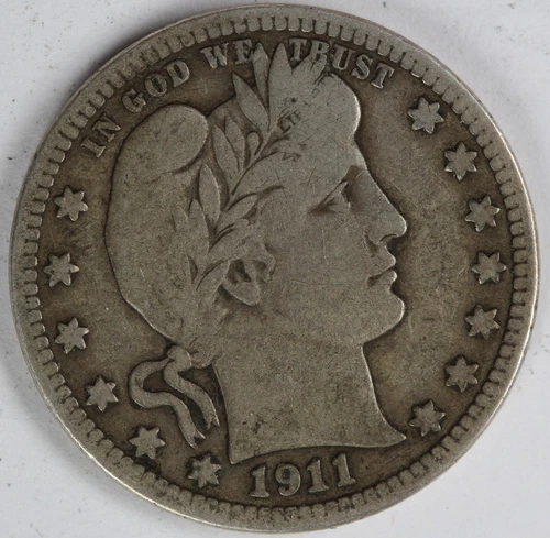 F 1911 Barber Quarter