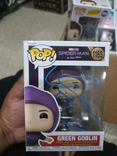 Willem Dafoe Signed Green Goblin Funko Spider-Man No Way Home Autograph coa jsa