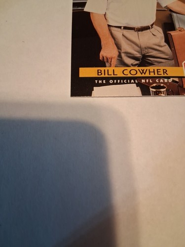 1992 Pro Set Bill Cowher *Rookie* - Bild 5 von 14