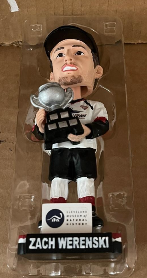Zach Werenski Bobblehead Calder Cup Champs Lake Erie Monsters