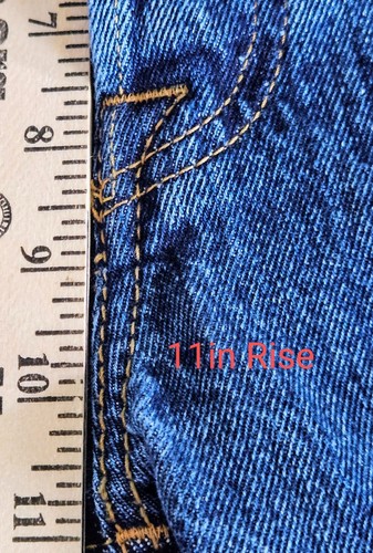 Levis Men's 501 Original Straight Button Fly Medium Wash Jeans 32x34 Cowboy Wear - Picture 11 of 13