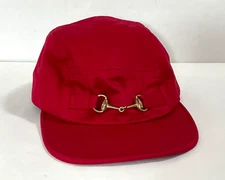 Supreme “HORSEBIT CAMP” Red Cap New Without Tag Made in USA